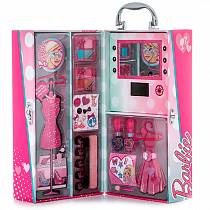 Набор детской декоративной косметики из серии Barbie, в чемодане с подсветкой (Markwins, 9601051) Набор детской декоративной косметики из серии Barbie, в чемодане с подсветкой (Markwins, 9601051)